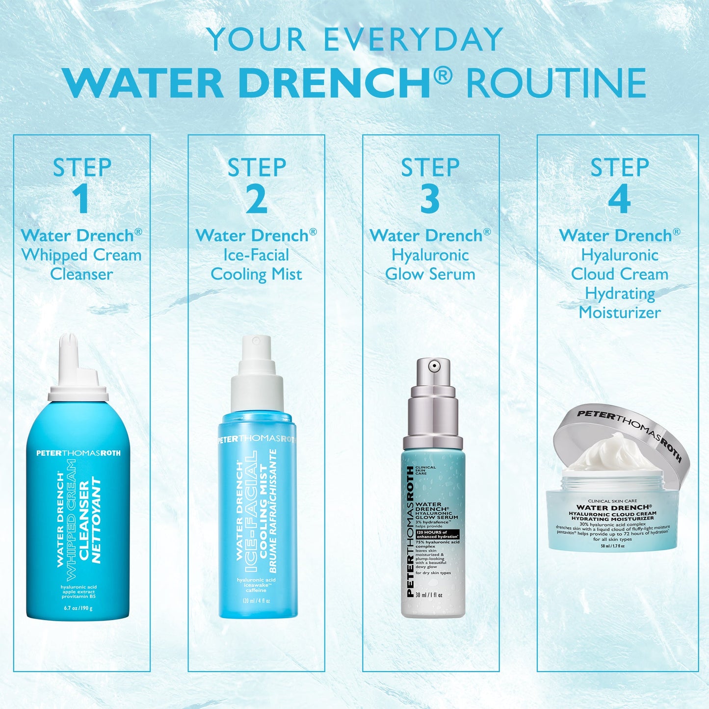 Water Drench Hyaluronic Cloud Cream Hydrating Moisturizer|1.7 fl oz