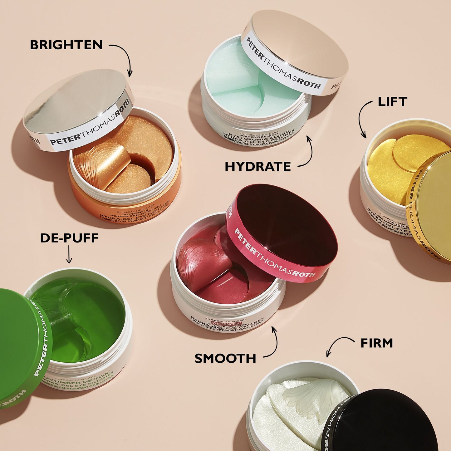 Even Smoother Glycolic Retinol Hydra-Gel Eye Patches|30 pairs / 60 patches